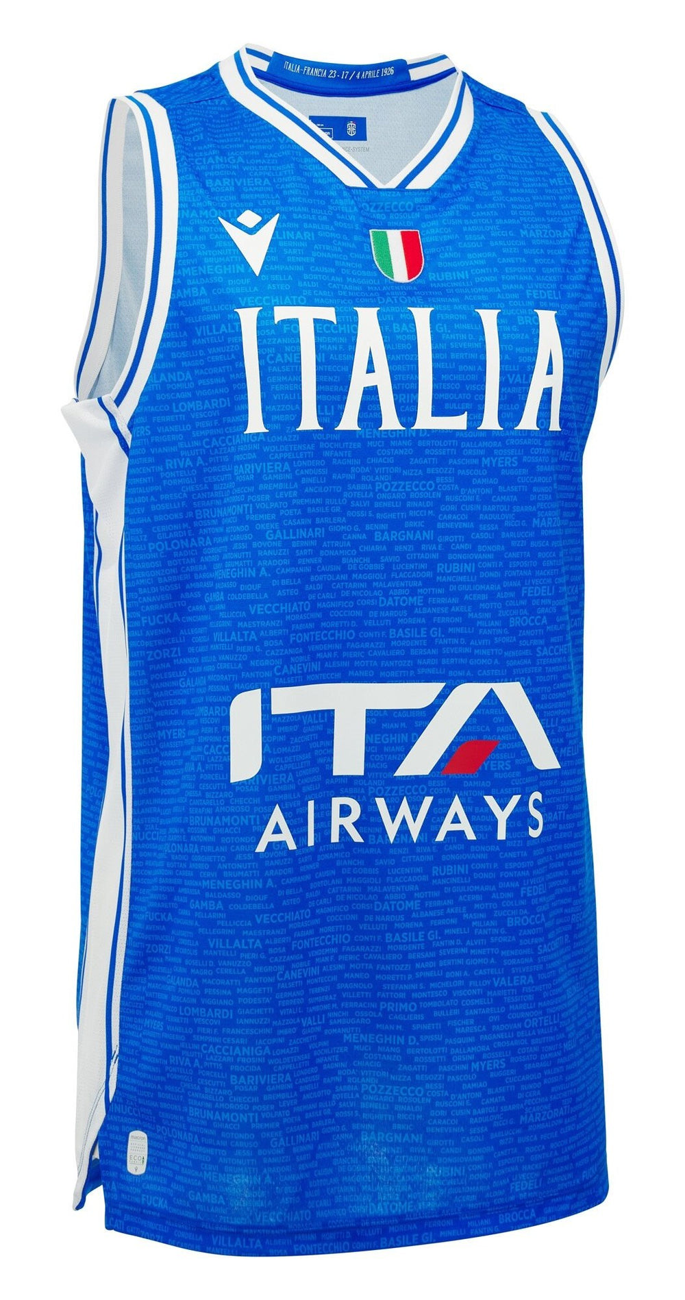 Divisa Nazionale Basket – 100 Anni di Storia