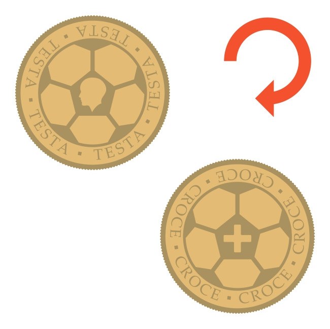 Moneta Sorteggio Calcio